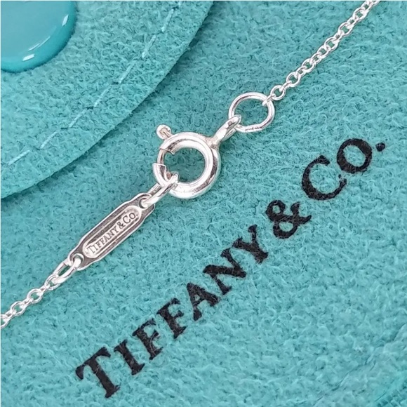 Authentic Rare Tiffany & Co. 925 Frank Gehry Orchid Twist Pendant Necklace - Picture 6 of 7